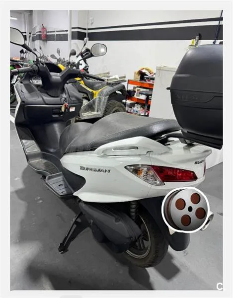 Suzuki Burgman 125 – Vista 2
