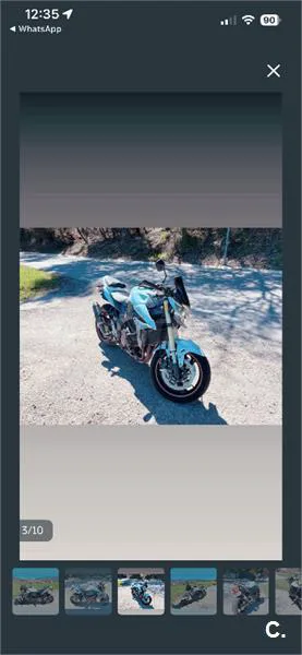 Suzuki GSR 750 – Vista 3