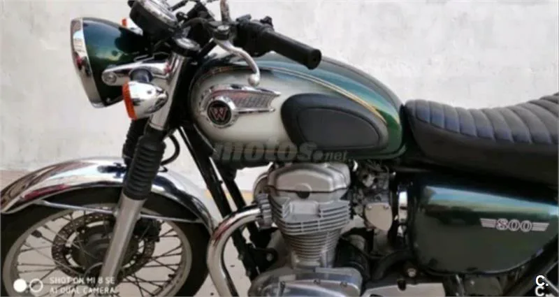 Kawasaki W800 – Vista 5