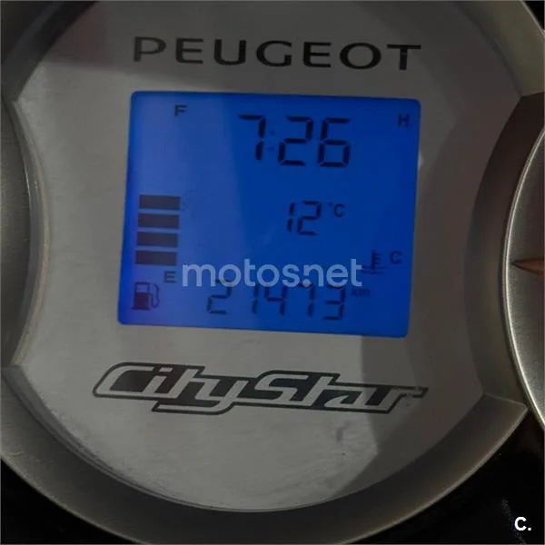 Peugeot Citystar 125 – Vista 8