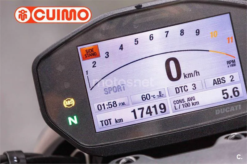 Ducati Monster 1200 S – Vista 25