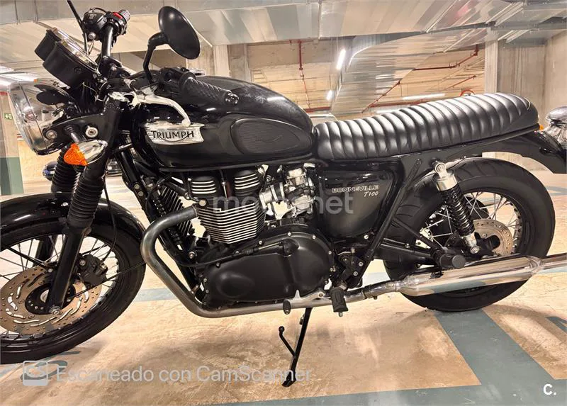Triumph Bonneville T100 – Vista 2
