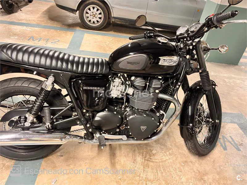 Triumph Bonneville T100 – Vista 8