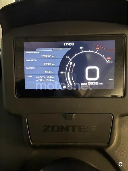 Zontes 125 E – Vista 11