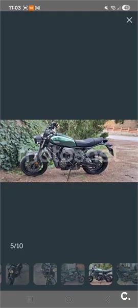 Yamaha XSR 700 – Vista 6