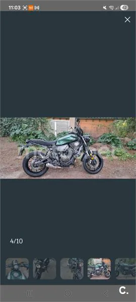 Yamaha XSR 700 – Vista 7