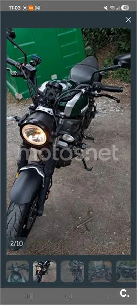 Yamaha XSR 700 – Vista 9