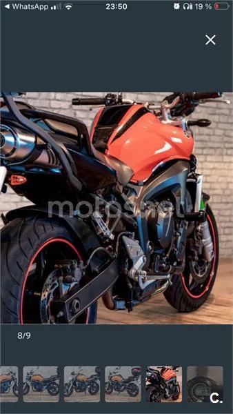 Yamaha FZ6 – Vista 5