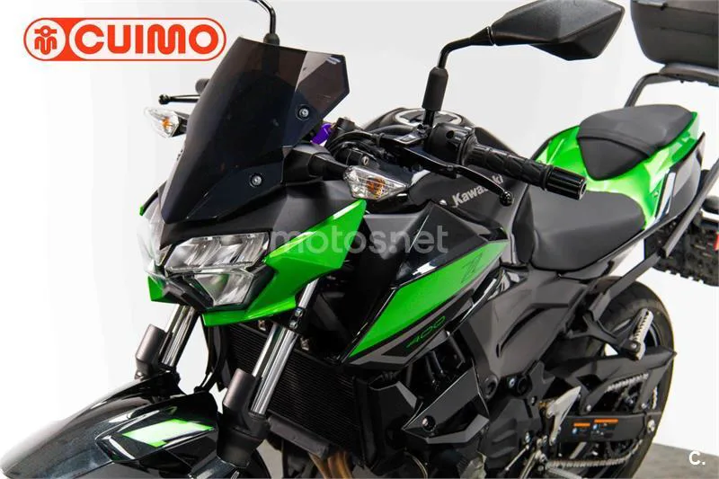 Kawasaki Z400 – Vista 22