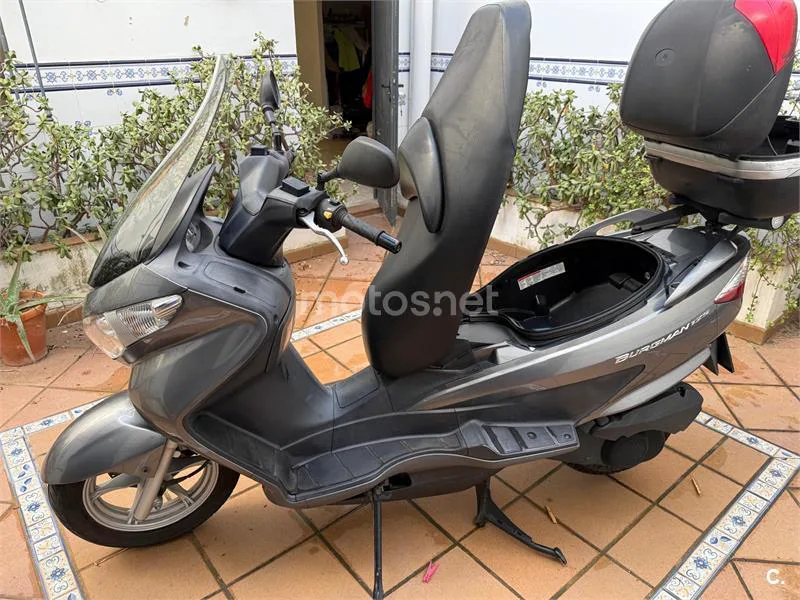 Suzuki Burgman 125 – Vista 14