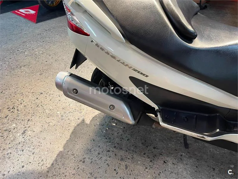 Suzuki Burgman 200 – Vista 4