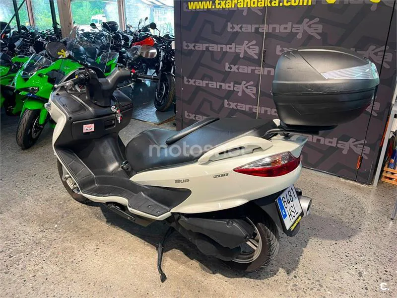 Suzuki Burgman 200 – Vista 7
