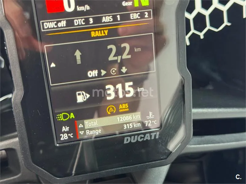 Ducati DesertX – Vista 15