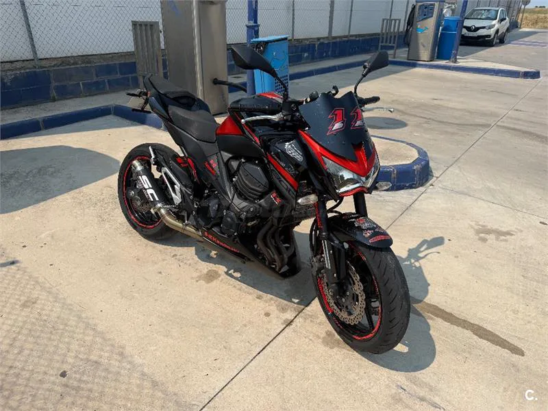 Kawasaki Z800 – Vista 2
