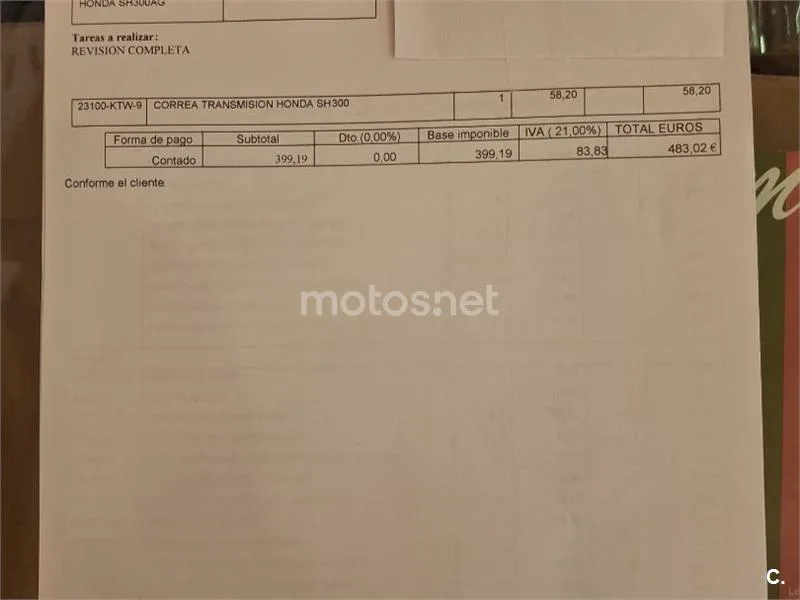 Honda SH 300i – Vista 11
