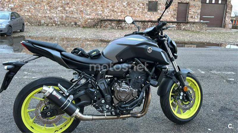 Yamaha MT-07 – Vista 2