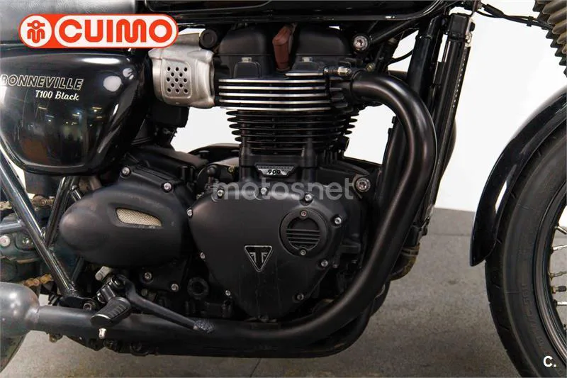 Triumph Bonneville T100 – Vista 13