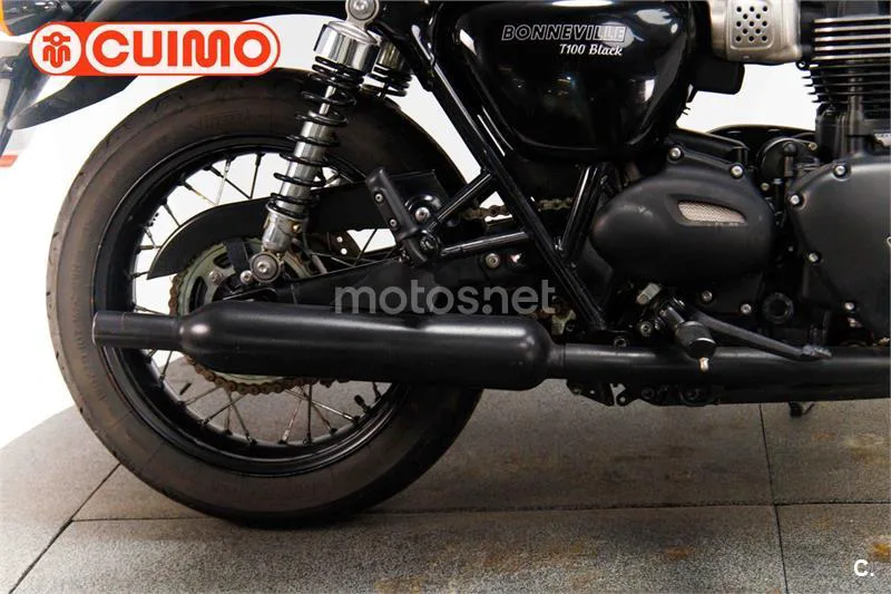 Triumph Bonneville T100 – Vista 14