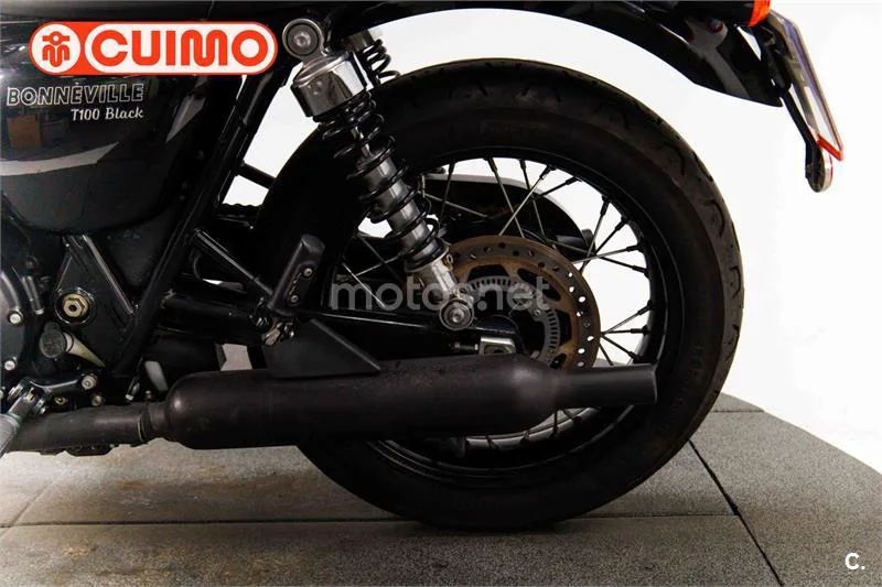 Triumph Bonneville T100 – Vista 18