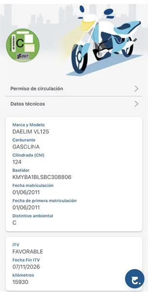 Daelim Daystar 125 FI – Vista 3