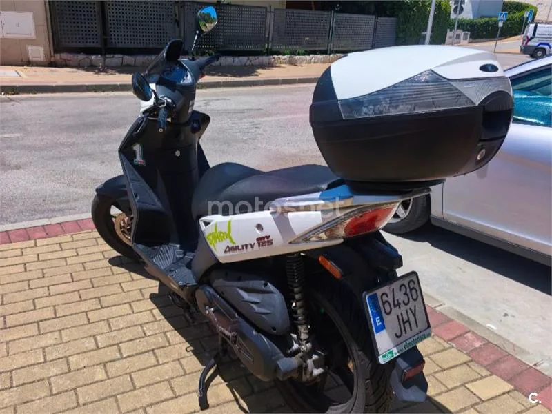 Kymco Agility City 125 – Vista 3