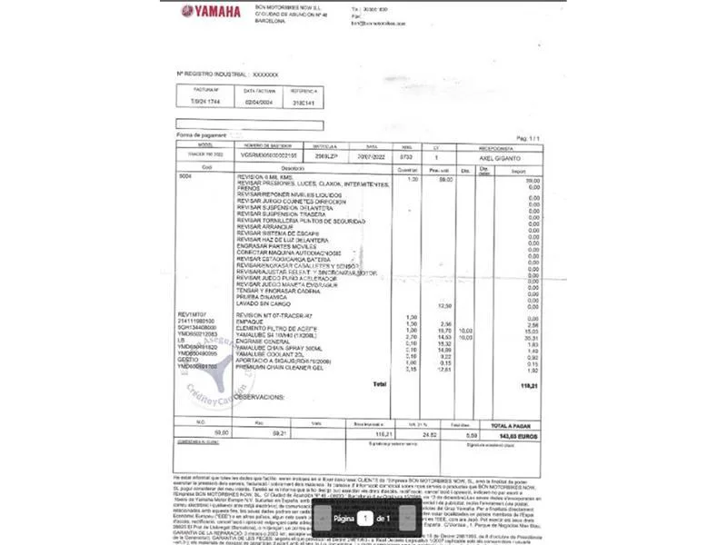 Yamaha Tracer 700 – Vista 13