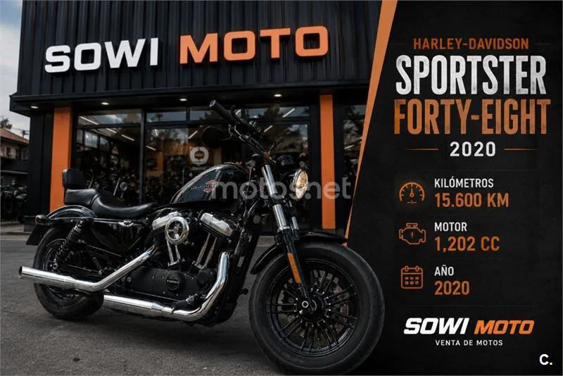 Harley-Davidson Sportster Forty-Eight 13.800 € 2020 Barcelona - 1