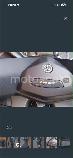 Yamaha TMAX 530 – Vista 10