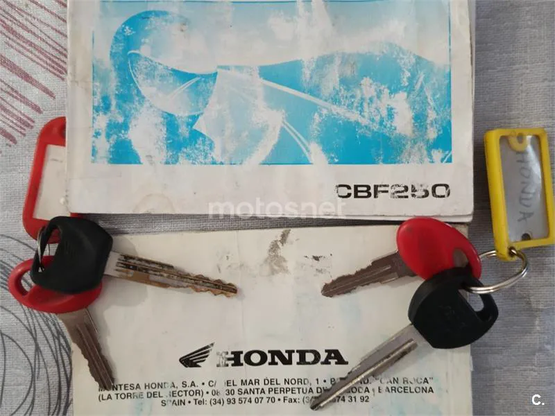 Honda CBF 250 – Vista 11