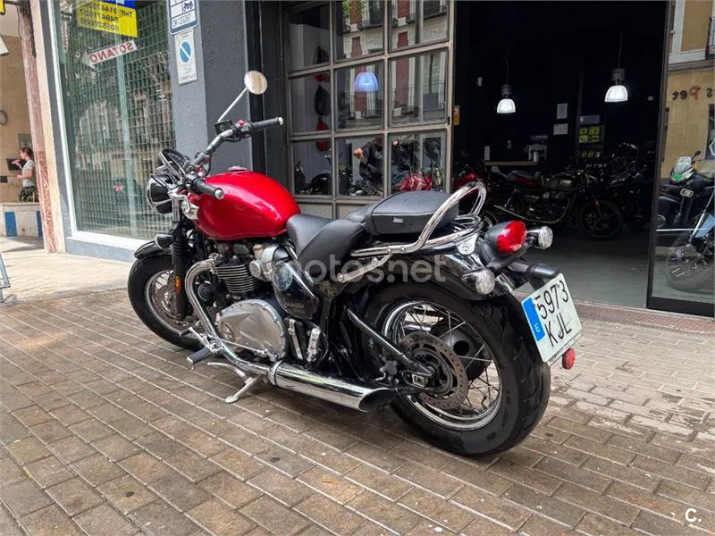 Triumph Bonneville Speedmaster – Vista 3