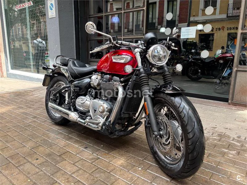 Triumph Bonneville Speedmaster – Vista 9