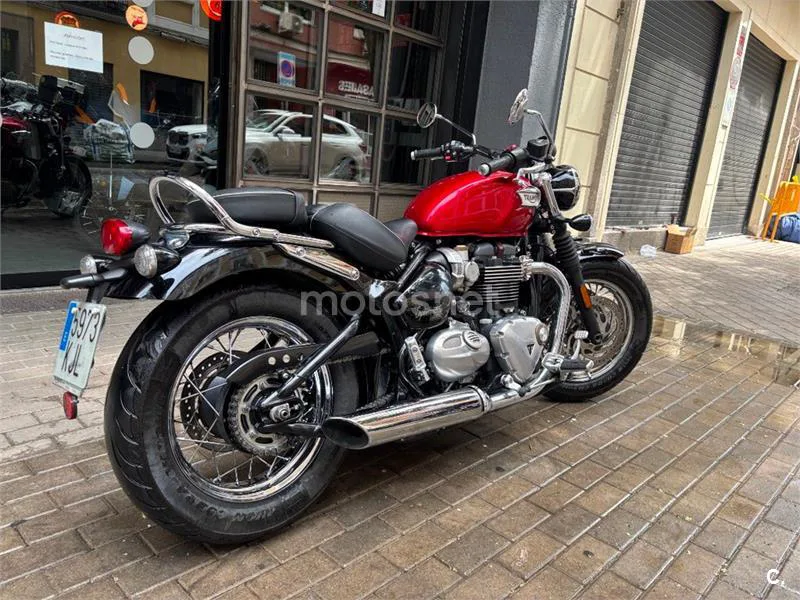 Triumph Bonneville Speedmaster – Vista 10