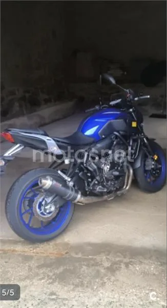 Yamaha MT-07 - Vista 5