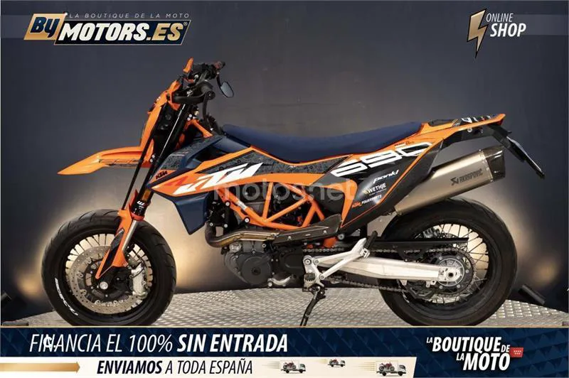 KTM 690 SMC R - Vista 7