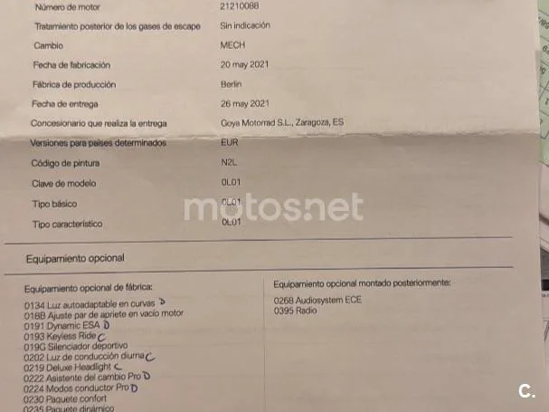BMW R 1250 RT - Vista 7