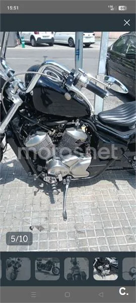 Honda Shadow ACE 750 - Vista 9