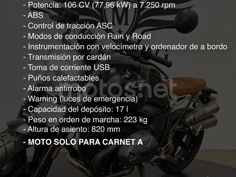 BMW R nineT 13.499 € 2024 Granada - 2