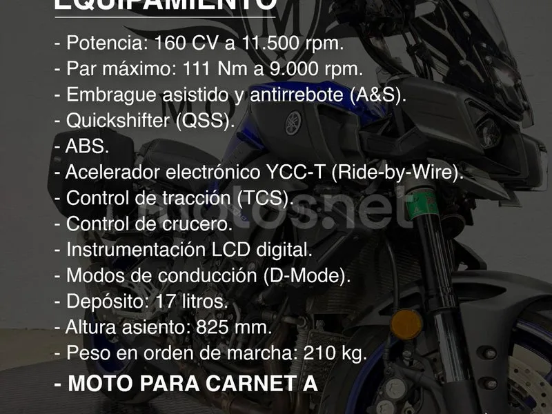 Yamaha MT-10 10.800 € 2017 Granada - 2