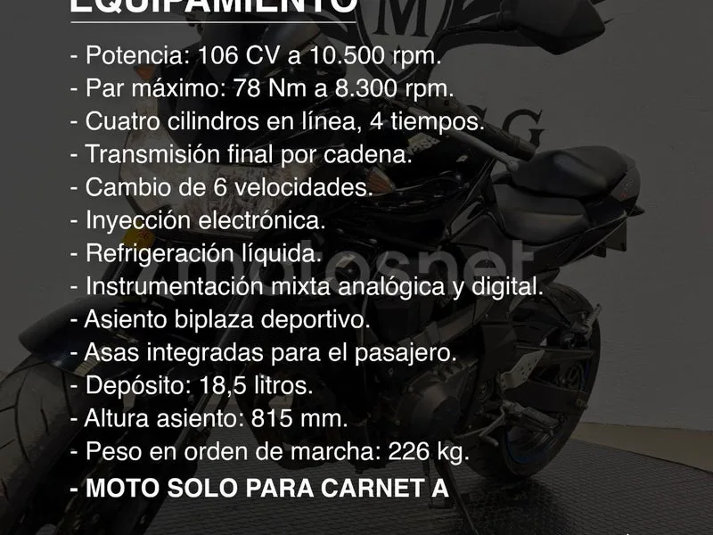 Kawasaki Z750 3800 € 2008 Granada - 2