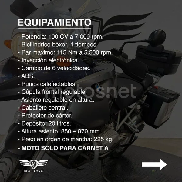 BMW R 1200 GS 5500 € 2006 Granada - 2