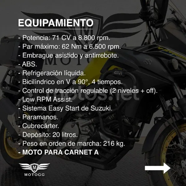 Suzuki V-Strom 650XT 5800 € 2018 Granada - 2