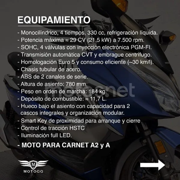 Honda Forza 350 5500 € 2021 Granada - 2