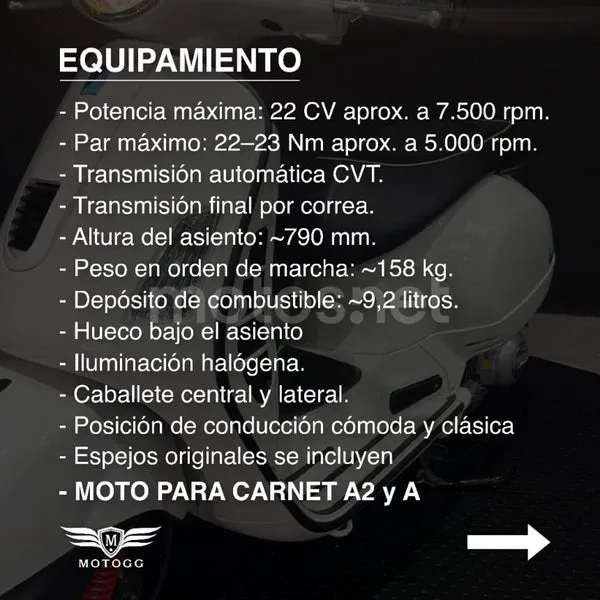 Vespa GTS 300 3999 € 2012 Granada - 2