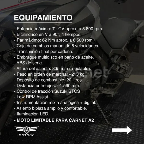 Suzuki V-Strom 650 5800 € 2019 Granada - 2