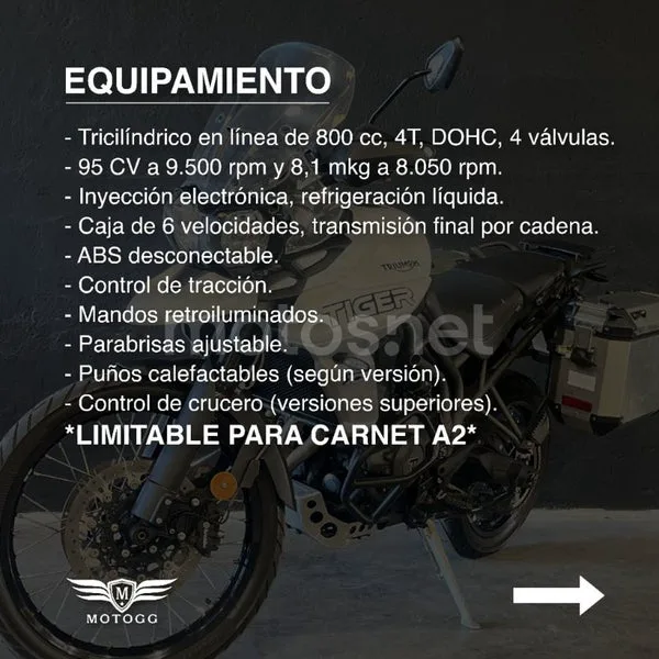 Triumph Tiger 800 XC 7700 € 2019 Granada - 2