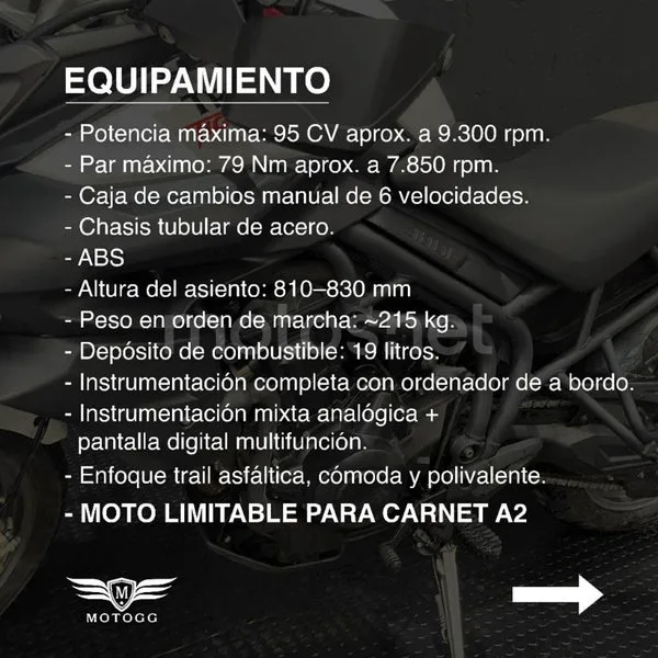 Triumph Tiger 800 5990 € 2012 Granada - 2