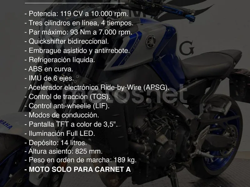 Yamaha MT-09 7500 € 2022 Granada - 2