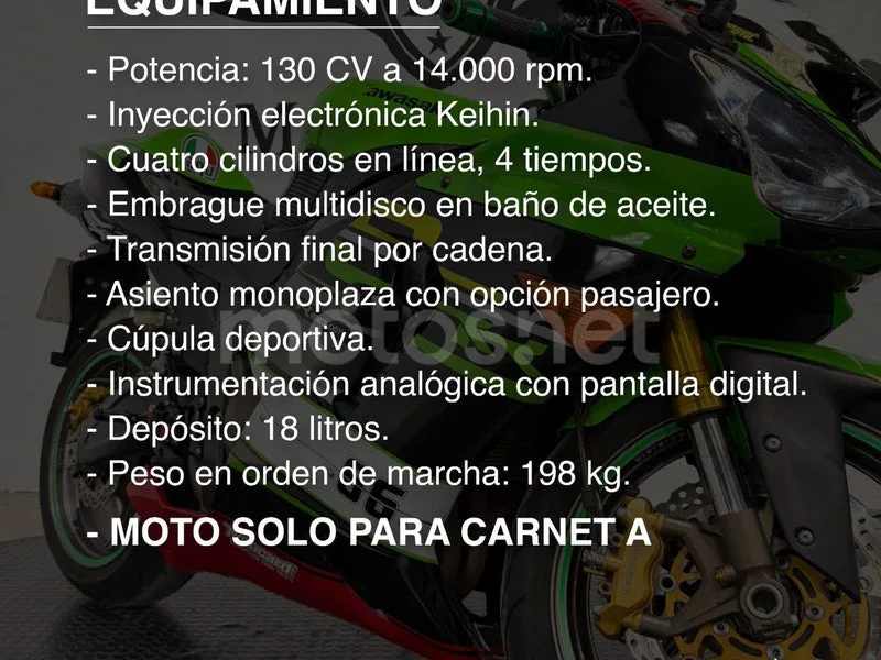Kawasaki Ninja ZX-6R 4800 € 2006 Granada - 2