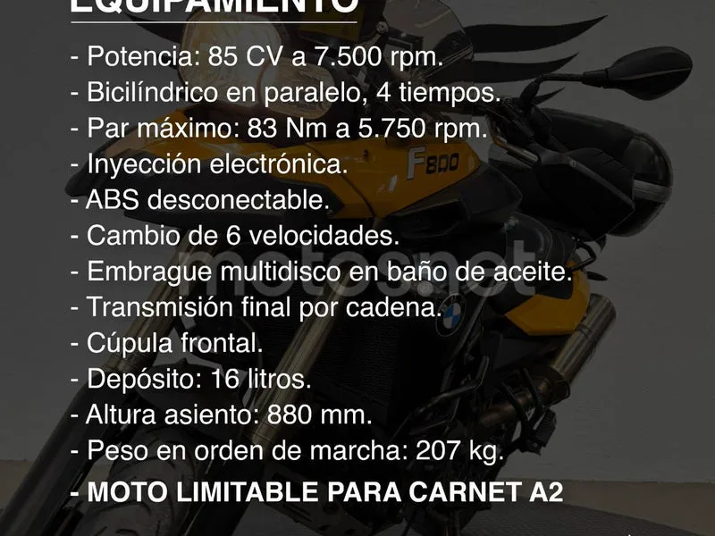 BMW F 800 GS 4400 € 2008 Granada - 2