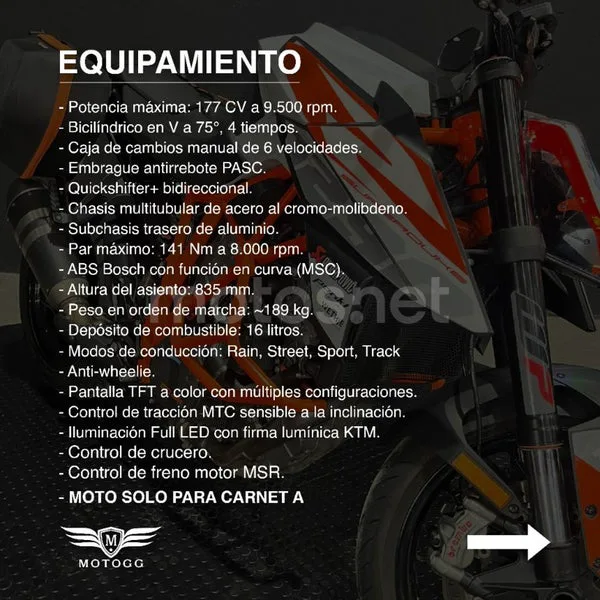 KTM 1290 Super Duke R 11.999 € 2019 Granada - 2
